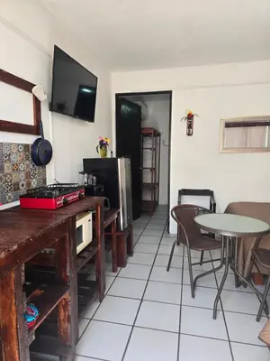 Una cocina o zona de cocina en Alojamiento amplio para descanso H3