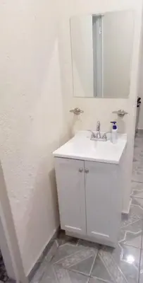 Un baño de Casa Andrea. Crucecita Huatulco.