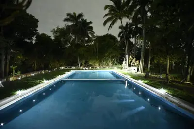 Piscina en o cerca de Hotel NUDISTA - Luz de Luna NUDE