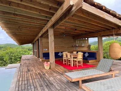 Un balcón o terraza de Punta Pajaros