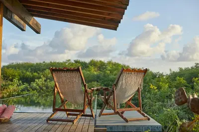 Paisaje cerca de este hotel