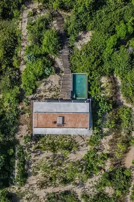 Paisaje cerca de esta villa