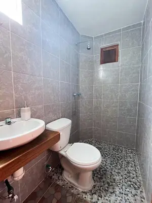 Un baño de Casa Guiba 3 Puerto Escondido