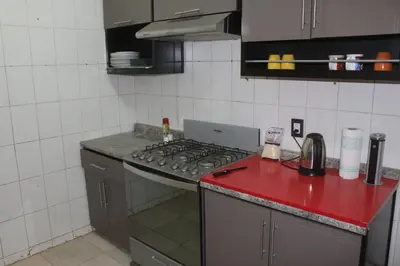 Una cocina o zona de cocina en Casa SoLuna Hostel