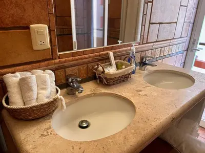 Un baño de Casa Estrellas