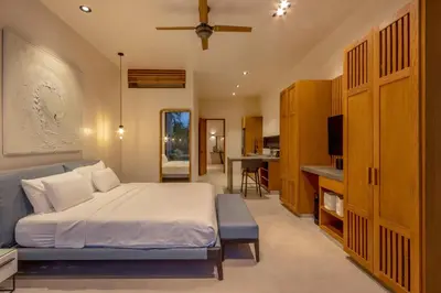 Cama o camas de una habitación en 3021 - La Montosa