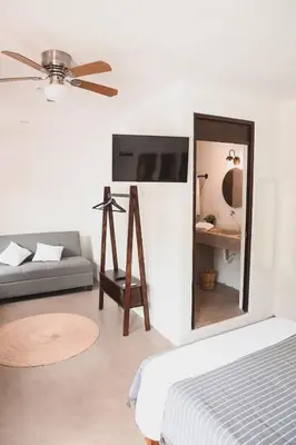 Cama o camas de una habitación en Casa Kâi