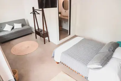 Cama o camas de una habitación en Casa Kâi