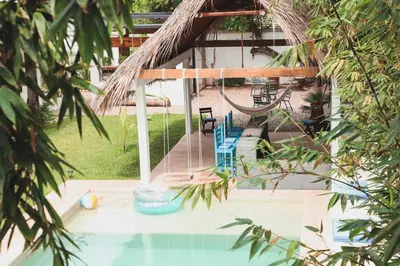 Piscina en o cerca de Casa Kâi