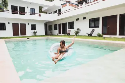 Piscina en o cerca de Casa Kâi