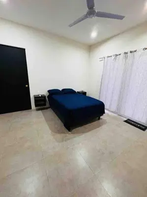 Cama o camas de una habitación en Habitación privada en Huatulco