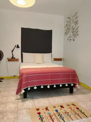 Cama o camas de una habitación en Un Sueño Valle de Huajes