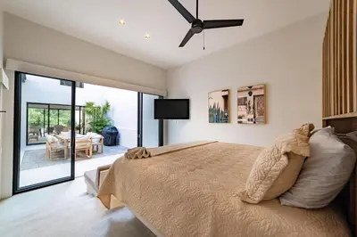 Cama o camas de una habitación en 3025 - Casa Parota