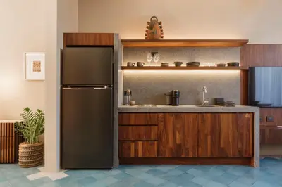 Una cocina o zona de cocina en Macondo Arte Oaxaca