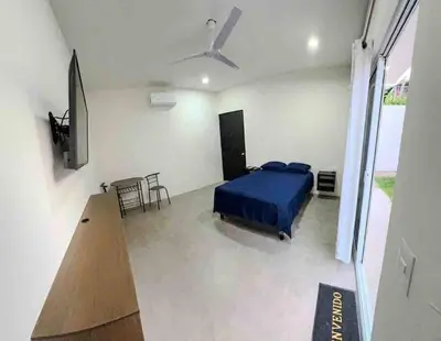 Cama o camas de una habitación en Habitación para dos personas