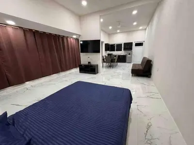 Cama o camas de una habitación en Apartamento confortable y bien ubicado