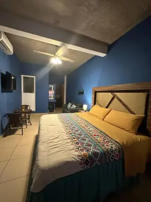 Cama o camas de una habitación en Brisa Del Mar #1