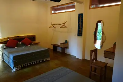 Cama o camas de una habitación en Casita Koru