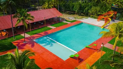 Piscina en o cerca de Estancia Vacacional 20 Aguas