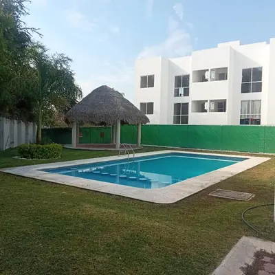 Piscina en o cerca de Depto cerca de Tequesquitengo