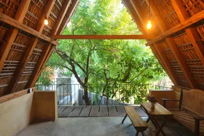 Un balcón o terraza de Agua de Coco