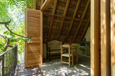 Un balcón o terraza de Agua de Coco