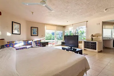 Cama o camas de una habitación en Preciosa Villa en Marina Las Brisas
