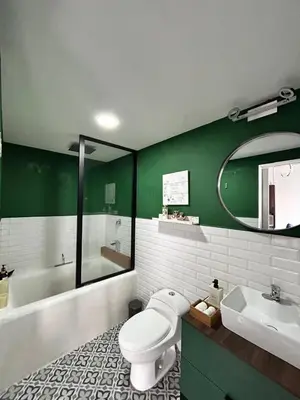Un baño de Loft ËNXË Boutique Habitación Green