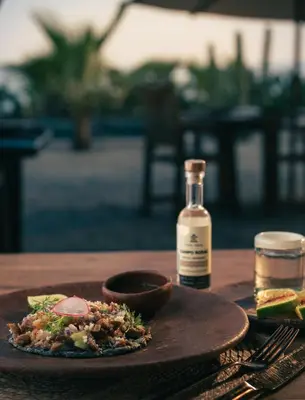 Bebidas en Casa Yuma, Puerto Escondido