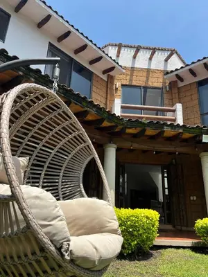 Zona de estar de Cozy family house I Pool & Bar l Cuernavaca