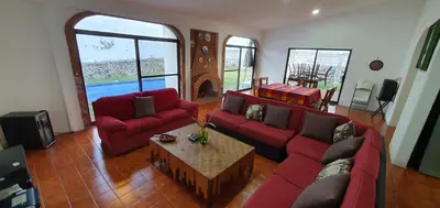 Zona de estar de Casa en lomas de Cocoyoc
