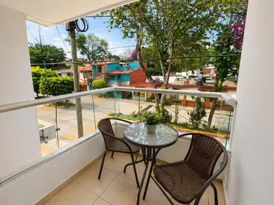 Un balcón o terraza de Departamento encanto Sipeh en Xalapa