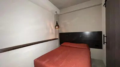 Cama o camas de una habitación en Hotelito s