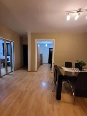Una televisión o centro de entretenimiento en Casa B & L Céntrico Departamento