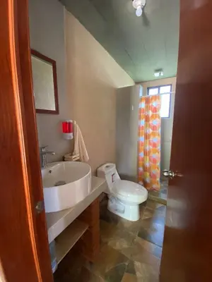 Un baño de Cabaña Abigel