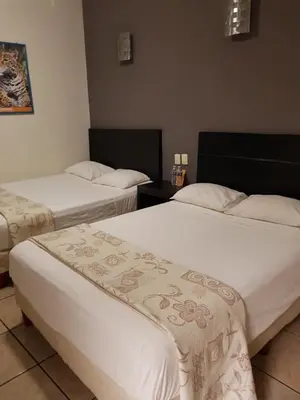 Cama o camas de una habitación en Ukeinn centro