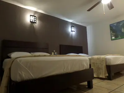 Cama o camas de una habitación en Ukeinn centro