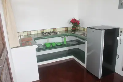 Una cocina o zona de cocina en Cielito Lindo Suites