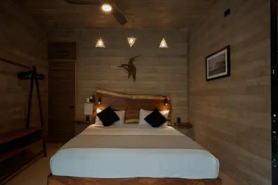 Cama o camas de una habitación en Punta Tamarindo