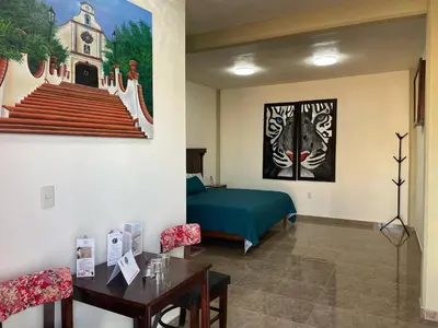 Zona de estar de HOTEL OTOMI