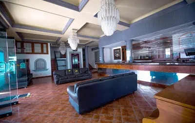 Zona de estar de Hotel Candilejas Playa