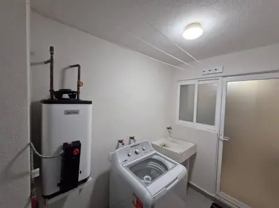 Un baño de Depto. con club de Playa