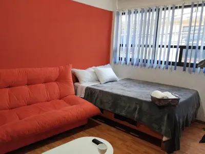 Cama o camas de una habitación en Posada Pantitlán