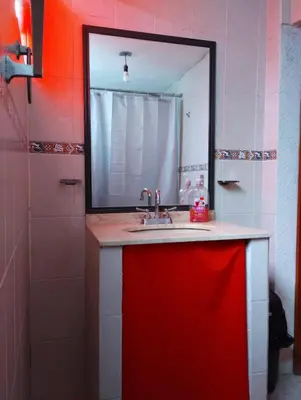 Un baño de Posada Pantitlán