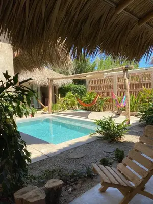 Piscina en o cerca de Casa Terra - Tropical Rustic Cabins with Pool