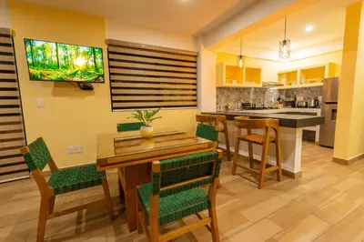 Una cocina o zona de cocina en Condominios Brisas del Mar