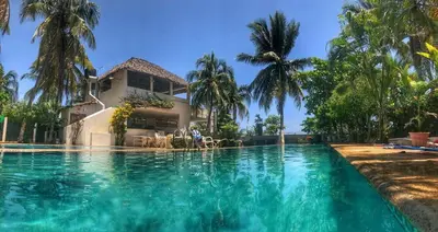 Piscina en o cerca de Las Casitas Puerto Arista