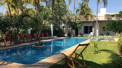 Piscina en o cerca de Las Casitas Puerto Arista