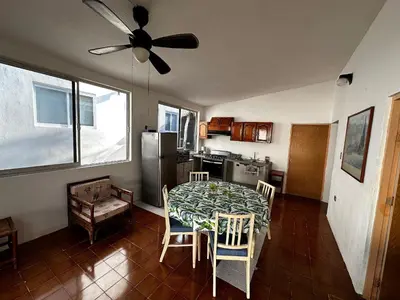 Una cocina o zona de cocina en Las Casitas Puerto Arista