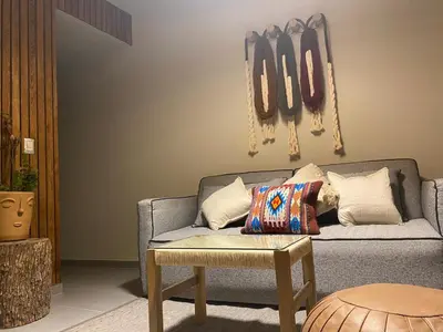 Zona de estar de Layoo, Tu Casa en Oaxca 105